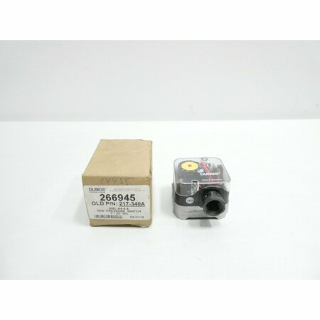 DUNGS GAS 1/2IN 1-20IN-H2O 120V-AC PRESSURE SWITCH GML-A4-4-4 266945
